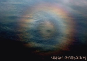 A circular rainbow